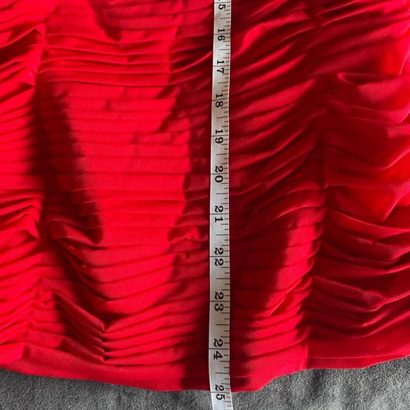 Jovani Red Mini Dress with Crystals Size 4 party birthday homecoming event - Picture 9 of 10